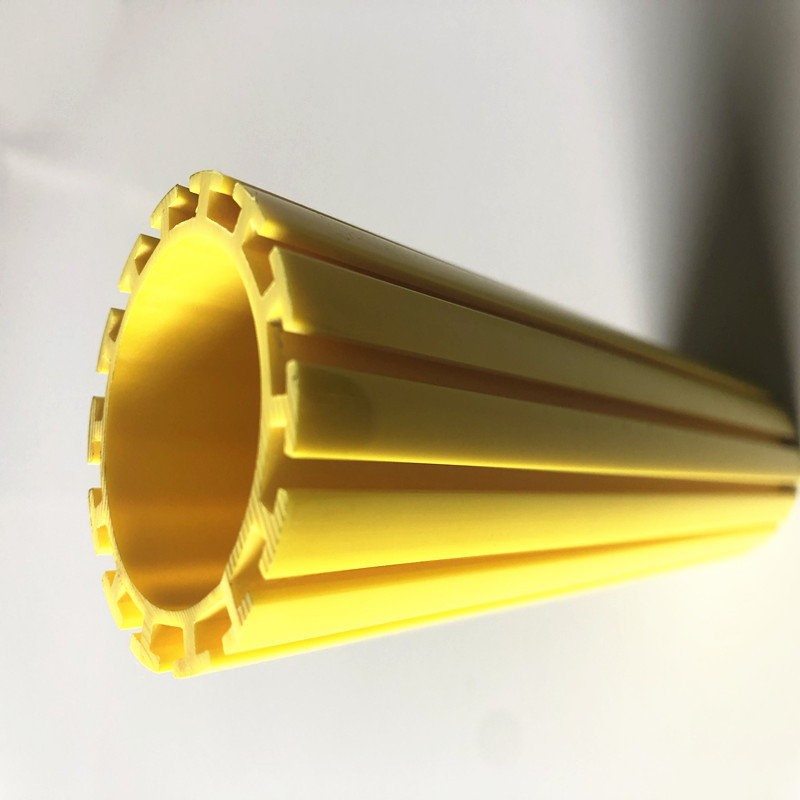 Profil de tube en plastique de tuyau de profil de PVC d'extrusion fait sur commande pour la fente coulissante de support de sucette