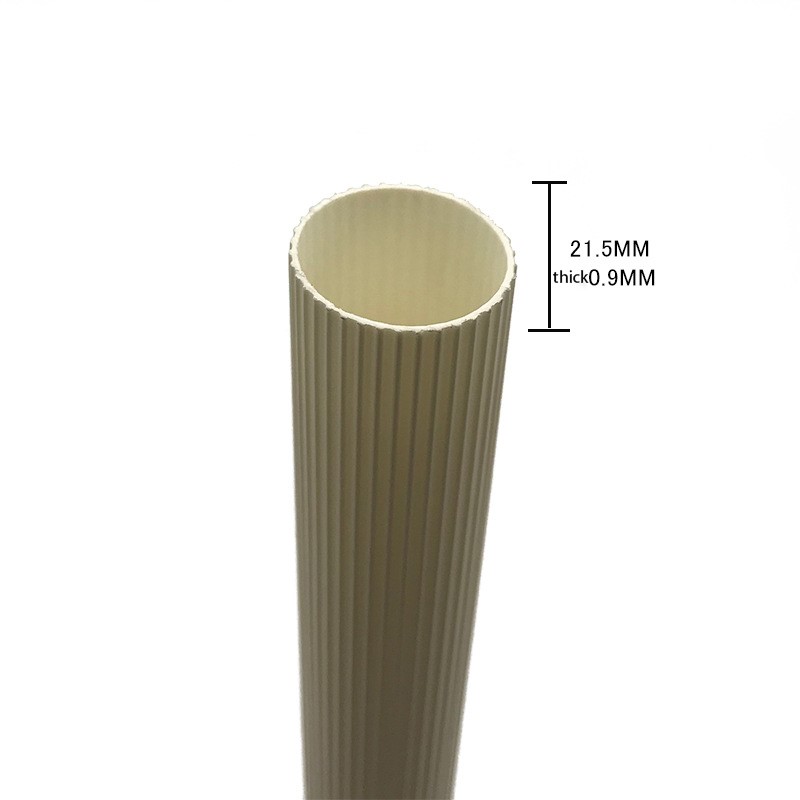 tube de PVC de tuyau en plastique personnalisé extrudé pour poignée de balai